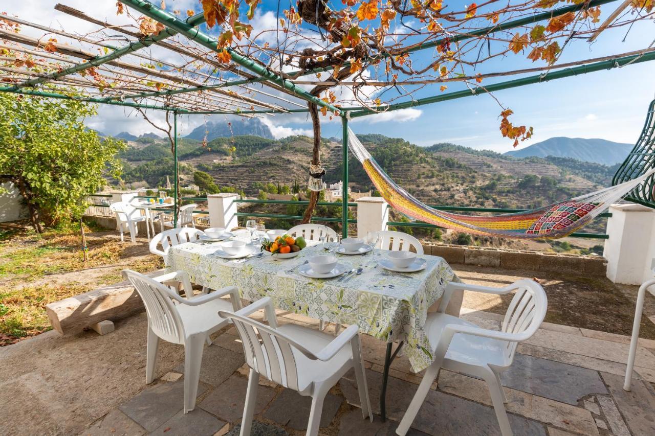 Casa Marcelino Y Pepa Rosa Villa Sella Luaran gambar